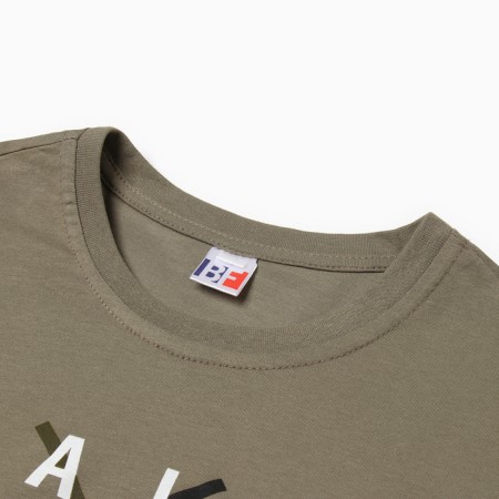 T -shirt male, Khaki color, size 54-1