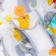 Shakeslong - rocking for newborns "Funny animals", game arc, toys mix