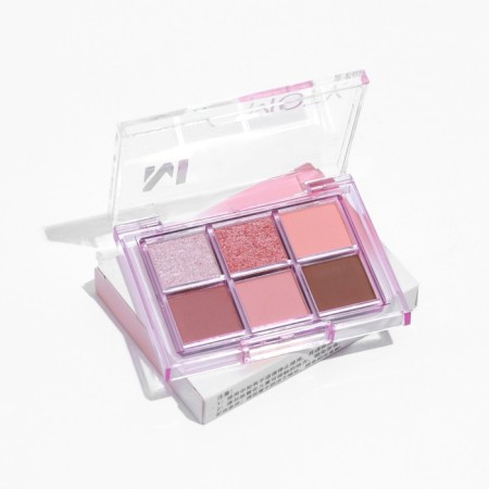 Professional palette of eye shadow, 6 colors-1