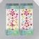 Sticker of rhinestones plastic "Rose and bows" MIX 25x10 cm