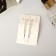 Invisibility for hair "Magic shine" (set 2 pcs) straight, 5.5 cm, silver
