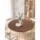 Tables on the table "Wood texture", round, oxford, elastic band, size 140x140 cm, diameter 105-120 cm
