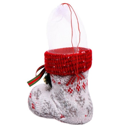 Candy "Boot", with a Christmas wreath-1