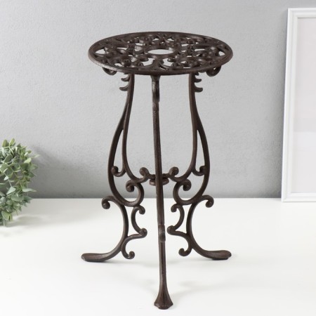 Decorative cast iron "Pattern" 27x27x46 cm