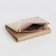 Women's wallet on magnet, beige color