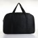 Road bag with lightning, external pocket, long belt, black color