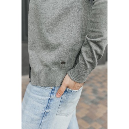 Jumper male ise, size 54, color gray color-13