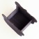 Kashpo wooden "Panda" 16.5x10.5x12.5 cm black/white