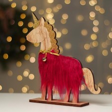 New Year's decor with the backlight 