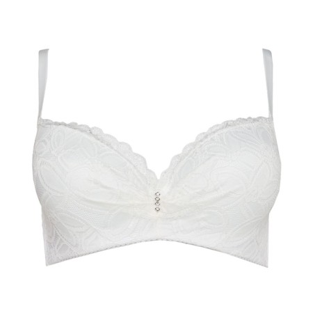 Women's bra, milk color, size 80V-5