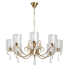 Ellegia chandelier, size 80x94x80 cm, 320W 8xe14 IP 20