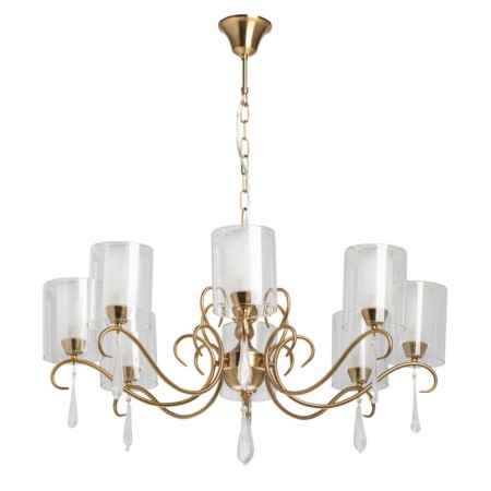 Ellegia chandelier, size 80x94x80 cm, 320W 8xe14 IP 20