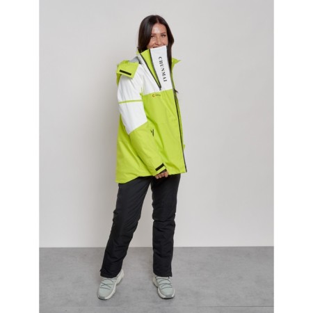 Ski jacket female, size 42, light color-7