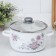 Spring romance pan, 4 l, glass cover, induction
