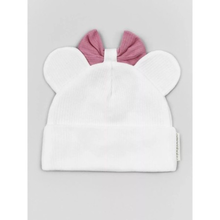 Children's cap Amarobaby Fashion Mini, size 46-48, Milk color-4