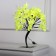 LED Lilia Yellow Lilies 30 cm, 32 LED, blinking, 220 V, glow of multi (RG/RB)