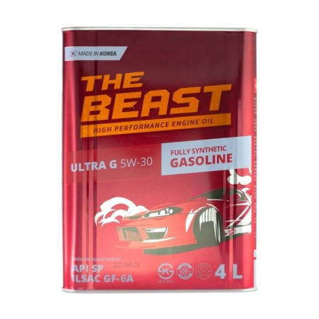 Motor oil The Beast Ultra G 5W-30, synthetic, 4 liters