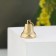 Valdai bell No. 2, polished, with an ear, d = 35 mm