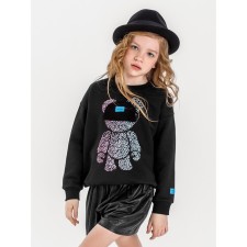 Svitshot Children's Electric Bear, height 128 cm, black color