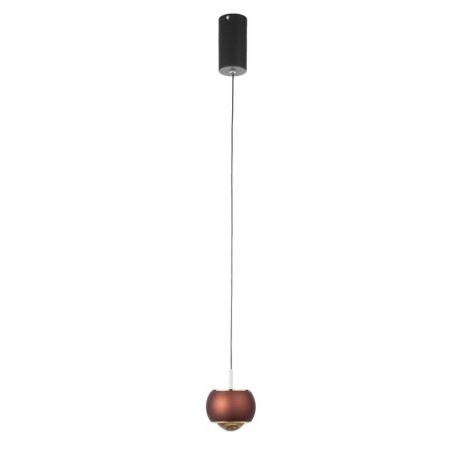Bayerlux lamp "Lona" 1xLED 12W Burgundy 9.5x9.5x8-200 cm