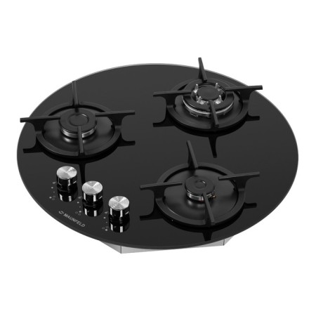 Hlect surface Maunfeld EGHG.43.23CB/G, gas, 3 burners, black-5