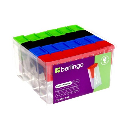 Zapochilok 1 hole with Berlingo Classic Pro container plastic, assorted-4
