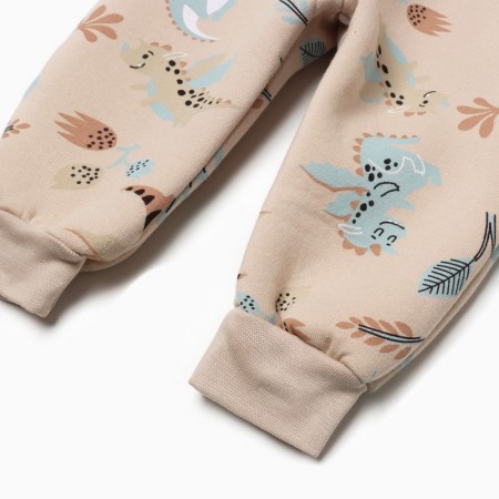 Costume: sweatshirt and pants crumb I am "Drakosh", height 68-74 cm, milk-6