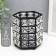 Summary Metal for 1 candle "Crystals" multi -ruble black 12x11x11 cm