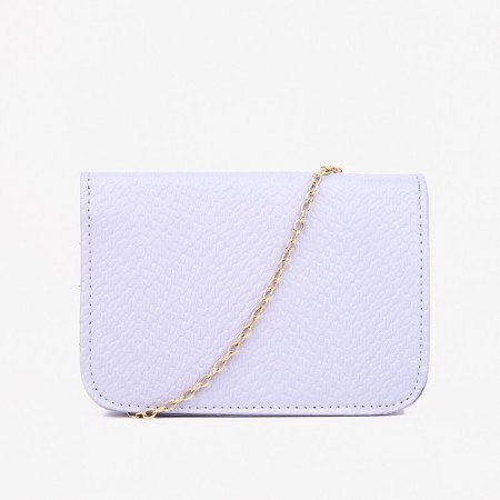 Baby bag on magnet, long chain, lilac color-1