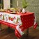 The tablecloth of the New Year's share "Cozy holiday" 145*180 cm, 100% p/e