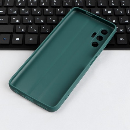 Red Line Ultimate case, for Tecno Pova 3, silicone, dark green-2