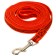 Kaponnoye zonik leash with latex thread, 3 m x 1.5 cm, orange