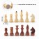 The chess figures are everyday, King H-7 cm D-2.4 cm, Pig H-4.4 cm D-2.4 cm