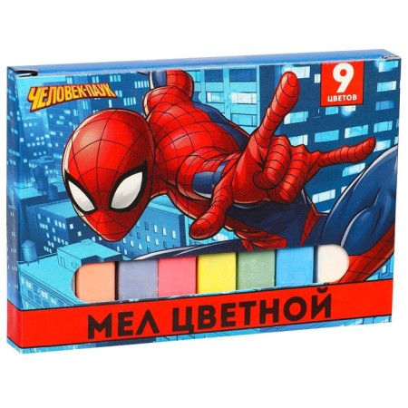 Small schools 9pcs "Spider-Man", rectangular-3