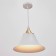 Lamp Bayerlux 2034837/1 E27 40W White-Shampan 29x29x25 cm