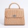 Women's bag Textura, messenger, medium size, beige color