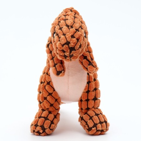 Toy soft for dogs "Dino", 32 cm, orange-1