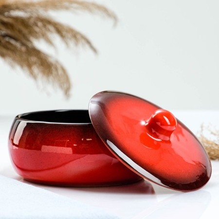 A set for a junction "Russian" 3x0.9l / 16.5x23cm, red-2