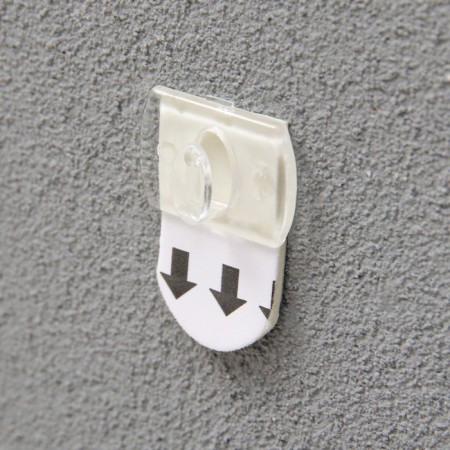 Hooks self -adhesive, round, with a system of universal removal, set, 1.2 x 2 cm, 20 pcs.-2