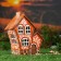 Aroma lace house "Double", 16 cm, handmade, mix,