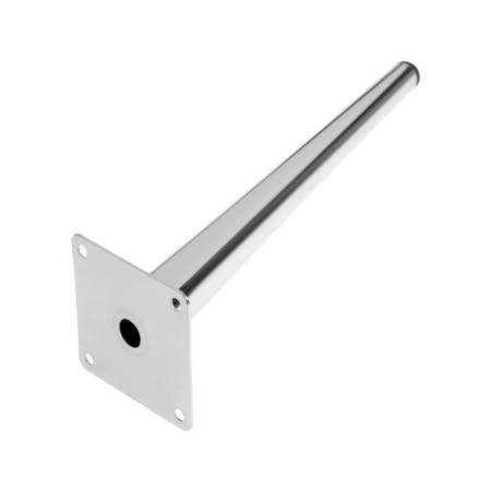 Furniture support Cappio OP07, h = 300mm, thick thickness 1.8, color chromium-3