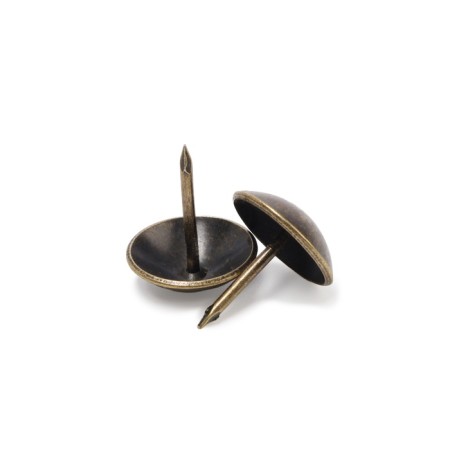 Tundra nails, decorative, 19x22 mm, bronze, 200 pcs-12
