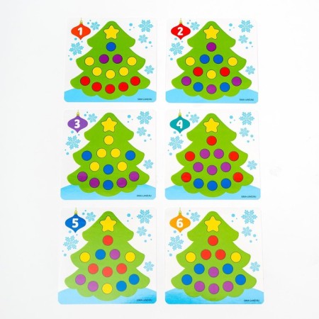 New Year's mosaic "New Year! Christmas tree "-4
