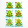 New Year's mosaic "New Year! Christmas tree "