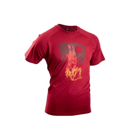 T -shirt Payer Ural Bear, size 56, Bordeaux color