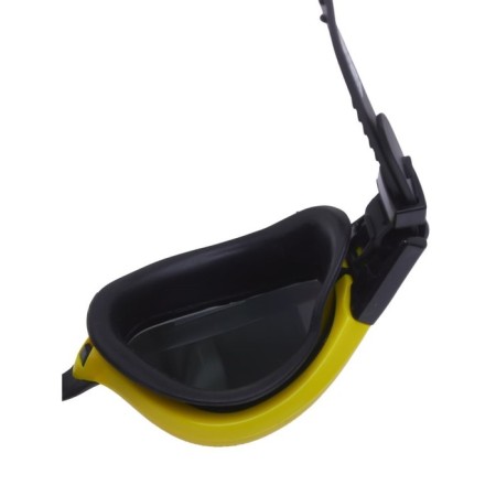 ATEMI N5301 swimming glasses, silicone, black/yellow color-3