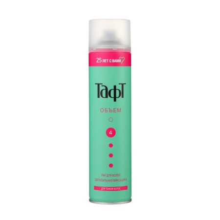 Hair varnish TAFT "Air Volume", superpower fixation, 350 ml