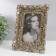 Photo frame Polystone 10x15 cm "Empire" silver 22.5x17.5 cm