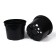 Pot for seedlings, 10 l, d = 29 cm, h = 22.5 cm, black, Greengo