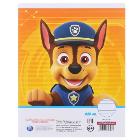 A set of first grader in the folder, puppy patrol, 25 items-9